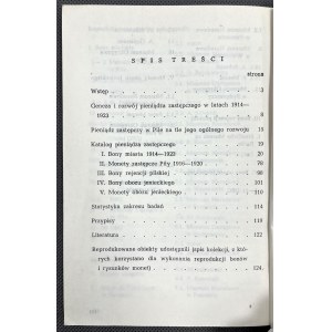 Náhradní peníze v Pile 1914-1923