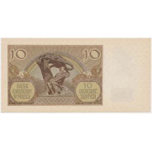 10 gold 1940 - Ser.L. - interesting issue