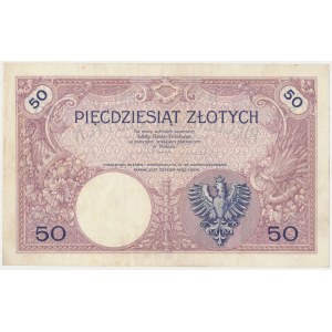 50 złotych 1919 - A.14 - PIĘKNA - NATURALNA