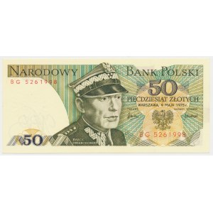 50 zloty 1975 - BG