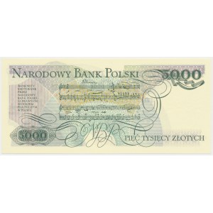 5,000 zloty 1982 - A