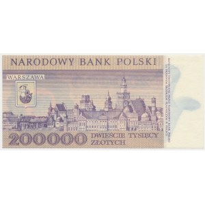 200,000 zloty 1989 - B