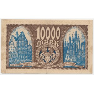 Gdansk, 10 000 mariek 1923