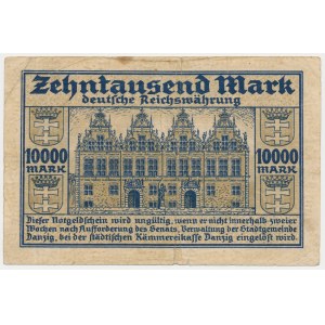 Gdansk, 10,000 marks 1923