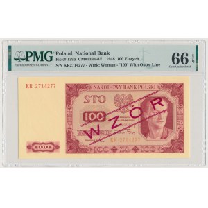 100 Zloty 1948 - Sammlermodell - KR