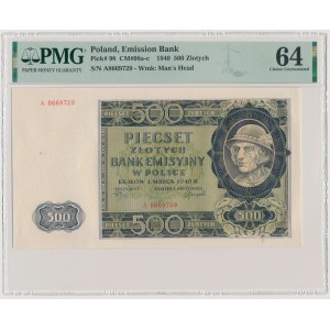 500 zloty 1940 - A