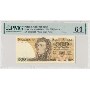 500 zloty 1974 - D