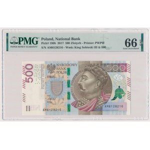 500 złotych 2017 - AM