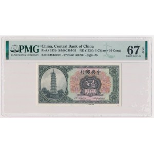 Čína, 1 chiao = 10 centů (1924)