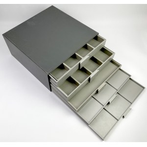 SAFE coin box model BEBA MAXI - mix of drawers