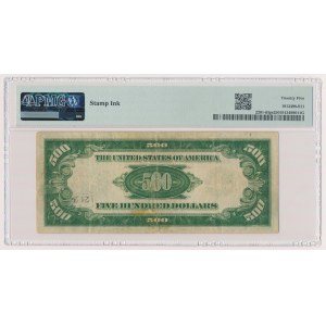 USA, 500 dolarů 1934 - nízké číslo - 00000611