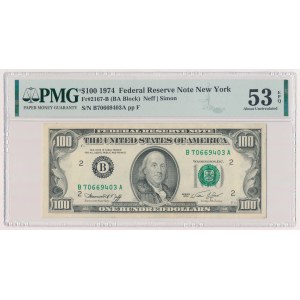 USA, 100 Dollars 1974 - New York
