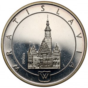 SILBER 1.000 Goldprobe 1987 Wrocław