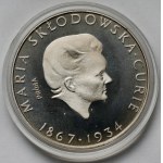 Muster SILVER 100 gold 1974 Skłodowska-Curie - rechts