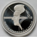 Próba SREBRO 100 złotych 1974 Skłodowska-Curie - w lewo