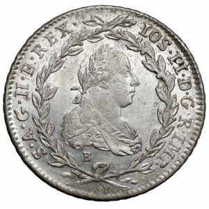 Austria, Joseph II, 20 kreuzer 1783-B, Kremnitz