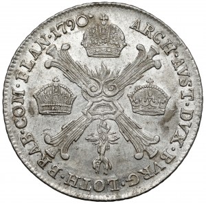 Rakúsko / Rakúske Holandsko, Joseph II, Thaler 1790-B