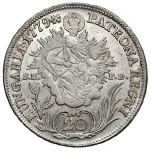 Hungary, Maria Theresa, 20 kreuzer 1779-B