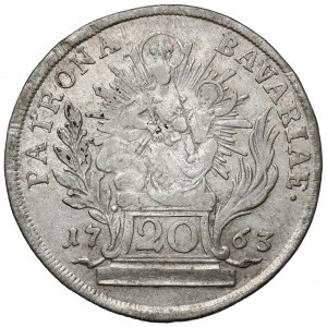 Bayern, Maximilian III Joseph, 20 krajcars 1763