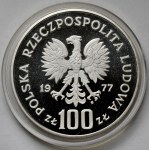 Próba SREBRO 100 złotych 1977 Władysław Reymont