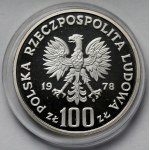 Próba SREBRO 100 złotych 1978 Interkosmos
