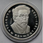 Próba SREBRO 100 złotych 1977 Władysław Reymont