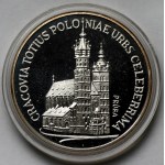 Vzorek SILVER 100 zlatých 1981 Kostel Panny Marie v Krakově