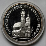 Vzorka SILVER 100 zlatých 1981 Kostol Panny Márie v Krakove