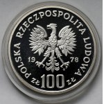 Próba SREBRO 100 złotych 1978 Interkosmos