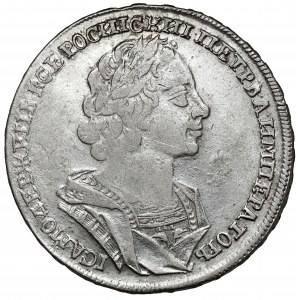 Russia, Peter I, Rouble 1724