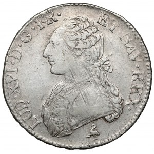 Francúzsko, Ľudovít XVI, Ecu 1783-A, Paríž