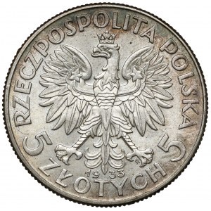 Głowa Kobiety 5 złotych 1933