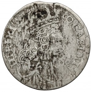 Jan II Kazimír, šestý stupeň Krakov 1657 IT - úzká busta