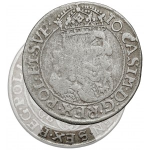 Jan II Kazimierz, Szóstak Lwów 1661 GBA - BEZ Ślepowrona