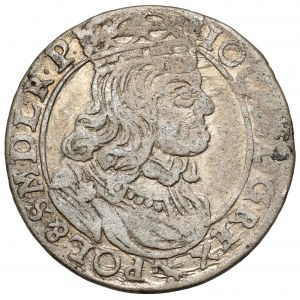 Jan II Kazimír VI. z Poznaně 1662 NG - hranice na Av.