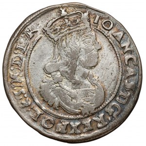 Jan II Kazimír, šestý z Bydhoště 1667 - iniciály AT