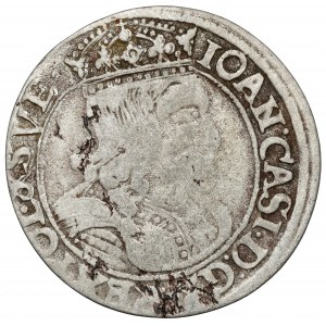 Johannes II. Kasimir, Sechster von Lemberg 1661 GBA - Typ V - selten