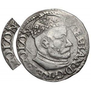 Stefan Batory, Trojak Olkusz 1581 - POLON - vzácný