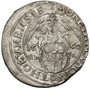 Johannes II. Kasimir, Ort Torun 1660 HDL - kein Dreieck