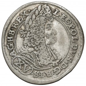 Hungary, Leopold I, 15 kreuzer 1696 CH