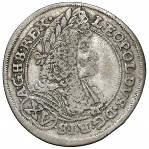 Maďarsko, Leopold I., 15 krajcarů 1696 CH