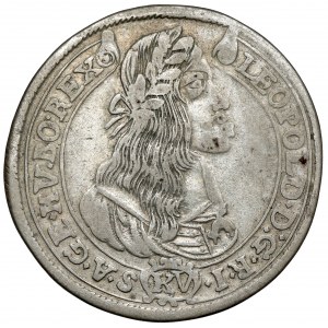 Maďarsko, Leopold I., 15 krajcars 1667 KB