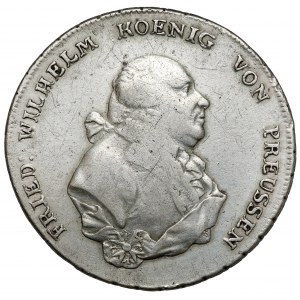Prussia, Friedrich Wilhelm II, Thaler 1796-A