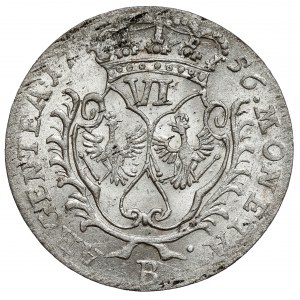 Śląsk, Fryderyk II Wielki, Szóstak 1756-B, Wrocław