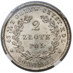 Novemberaufstand, 2 Zloty 1831 KG - MAŁA Pogoń