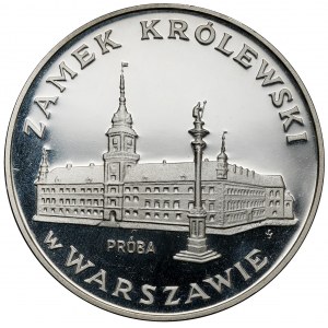 Silber 100 Gold Probe 1975 Königliches Schloss in Warschau