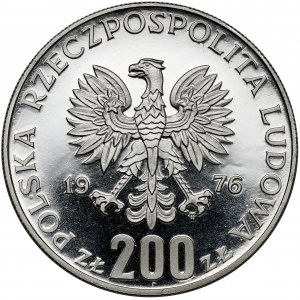 Próba SREBRO 200 złotych 1976 Igrzyska XXI Olimpiady