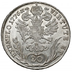 Austria, Joseph II, 20 krezuer 1776-A, Vienna