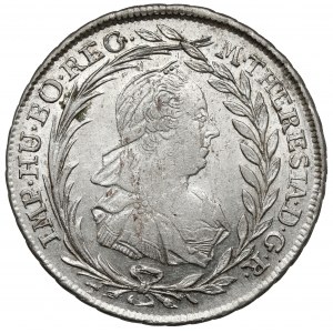 Rakousko, Marie Terezie, 20 krajcars 1776, Vídeň