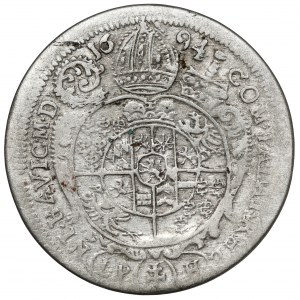 Schlesien, Franz Ludwig, 15 krajcars 1694 LPH, Nysa